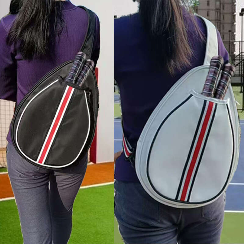 Korean Version Badminton With High Aesthetic Value, Outdoor Sports Tennis Bag, Lightweight Single Shoulder, And Storage Bag For Pick Rackets