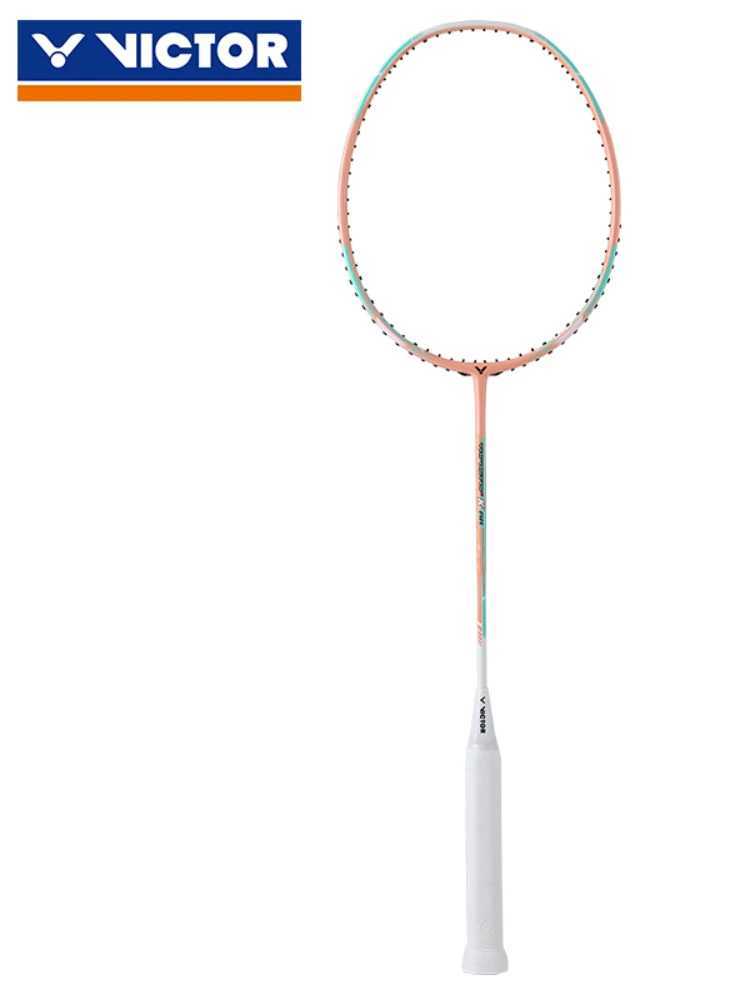 Victor Original Super Light Badminton Paddle Mens and Womens Badminton Paddle 100% Carbon Attack High Tension Tk-66 70W241221