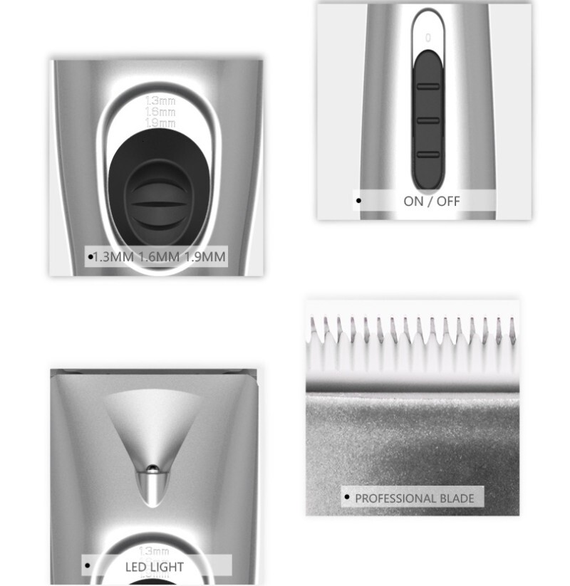 New LILI Hight Power Professional Electrical Trimmer For Grooming Dog Hair Clipper Shaver Set Haircut Hine