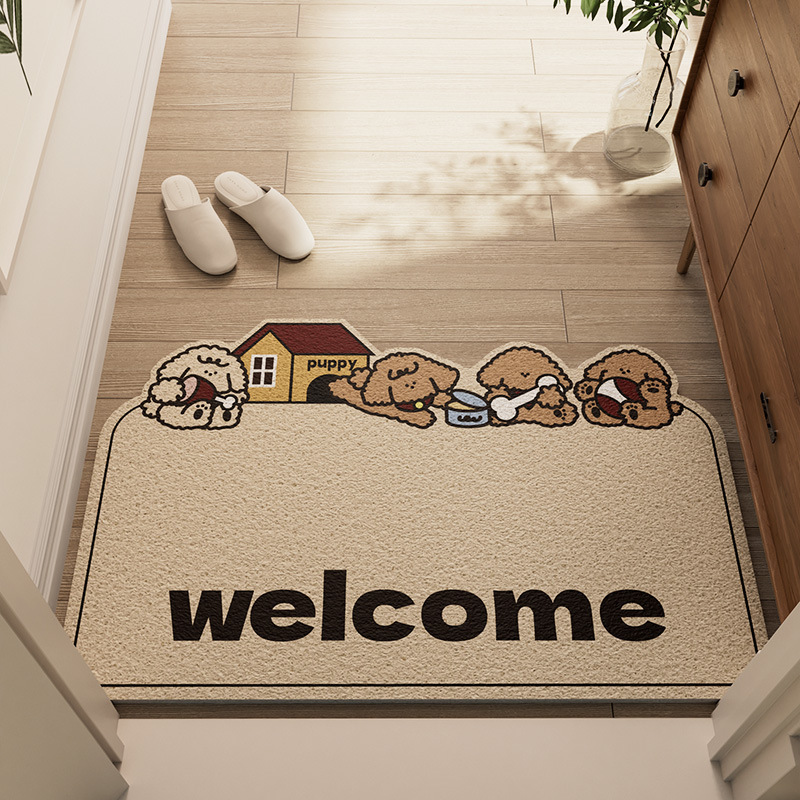 High-grade Wipeable Non-slip Carpet Entrance Door Mats Can Be Cut Into Wire Loops for Entrance Door Mats