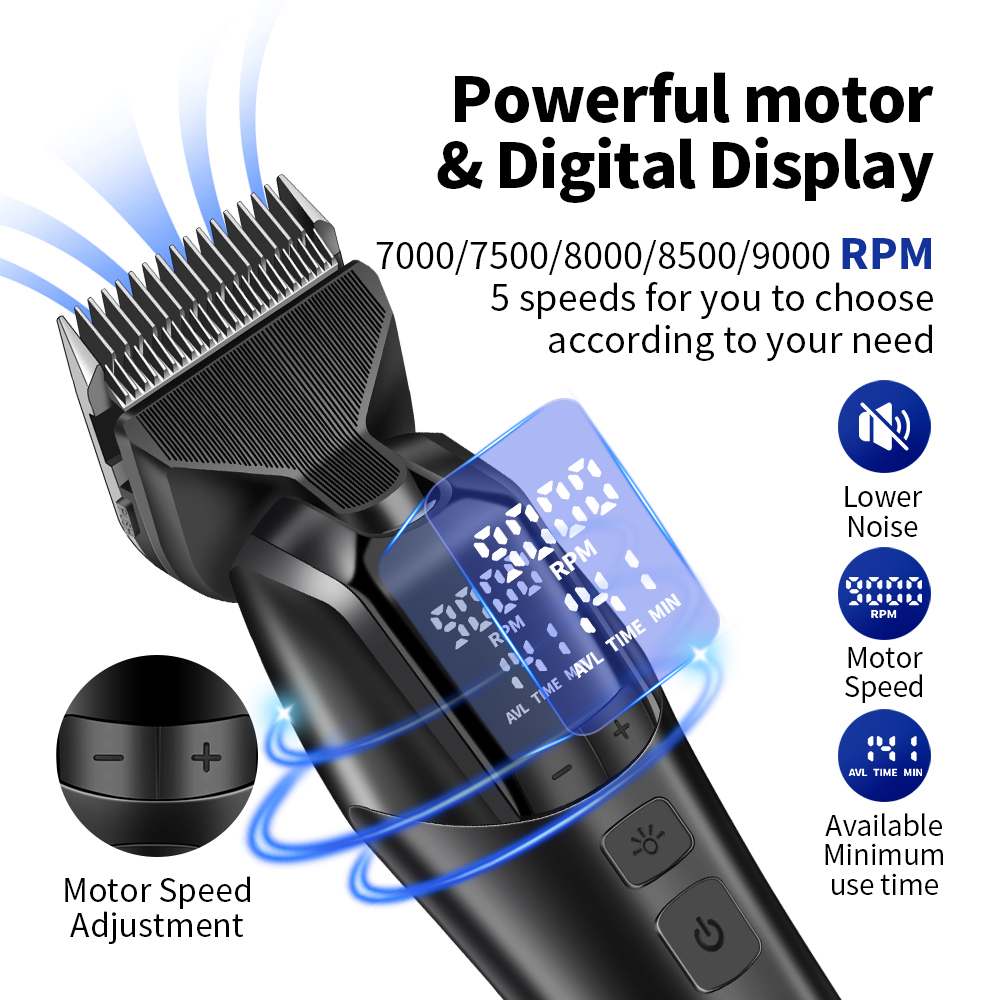 Professional Grooming Tool Km-1857 Electric Pet Hair Shaver For Dogs Cats