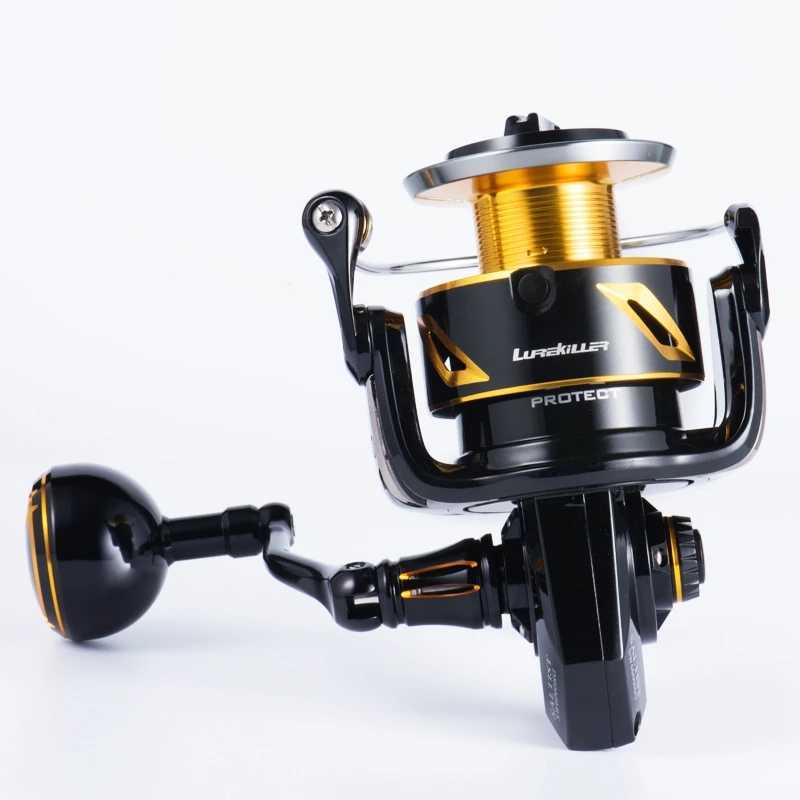 Baitcasting Reels Original Japan Made Lurekiller Metal Body Spinning Jigging Reel Saltist SW4000XG/5000XG/6000HG/10000HG Saltwater Fishing Reel S24121