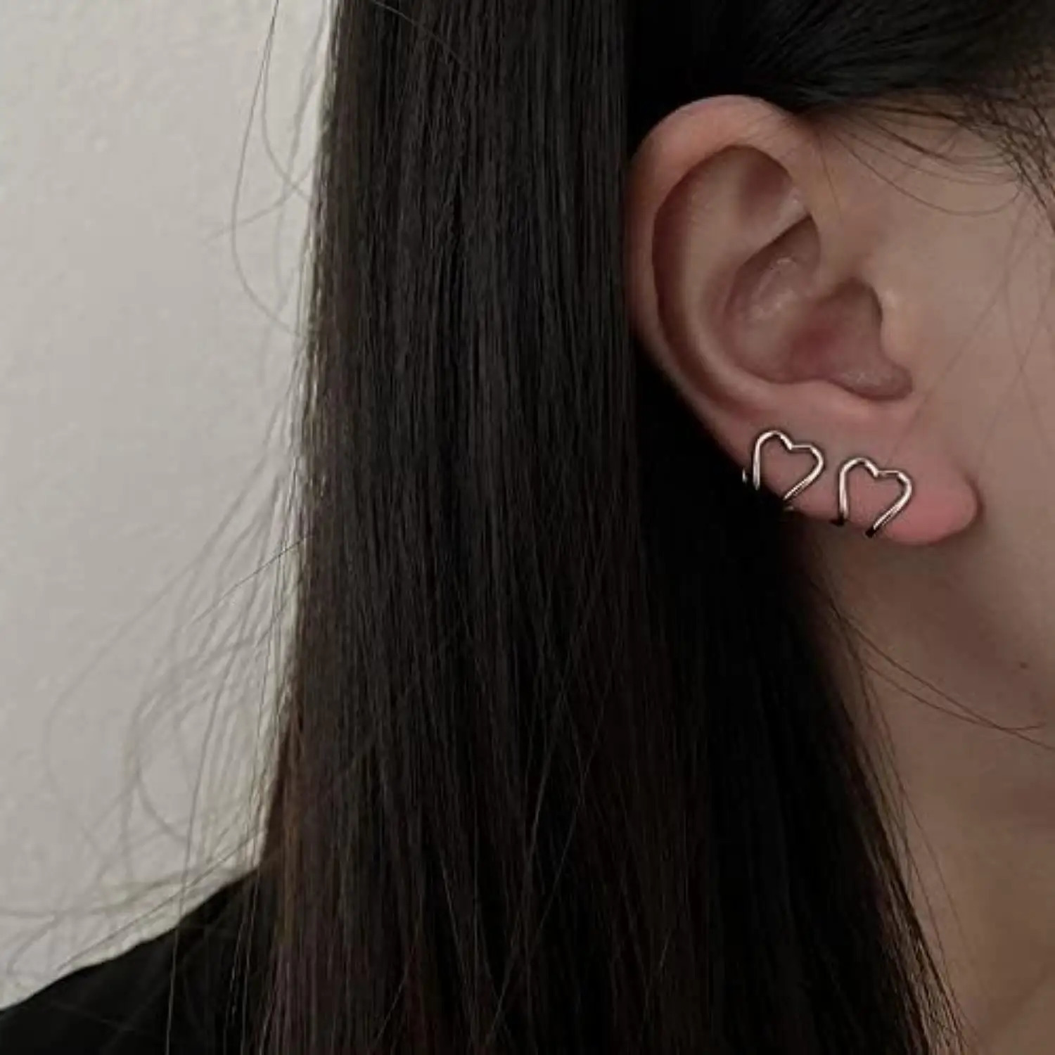 Fansilver 925 Sterling Silver Ear Cuffs for Women No Piercing Minimalist Helix Piercing Cartilage Cuff Earrings 4 Styles 241220