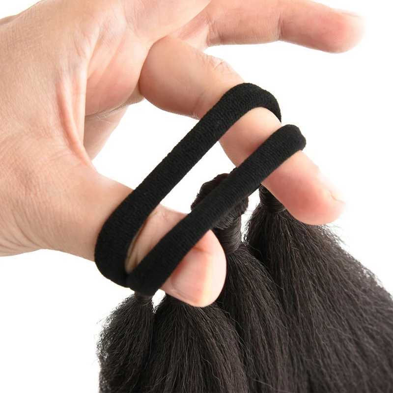 26/34inch Synthetic Long Braided Ponytail Hair Extensions Synthetic Boxing Braids Wrap Around gnon Tail With Rubber BandXJ241221
