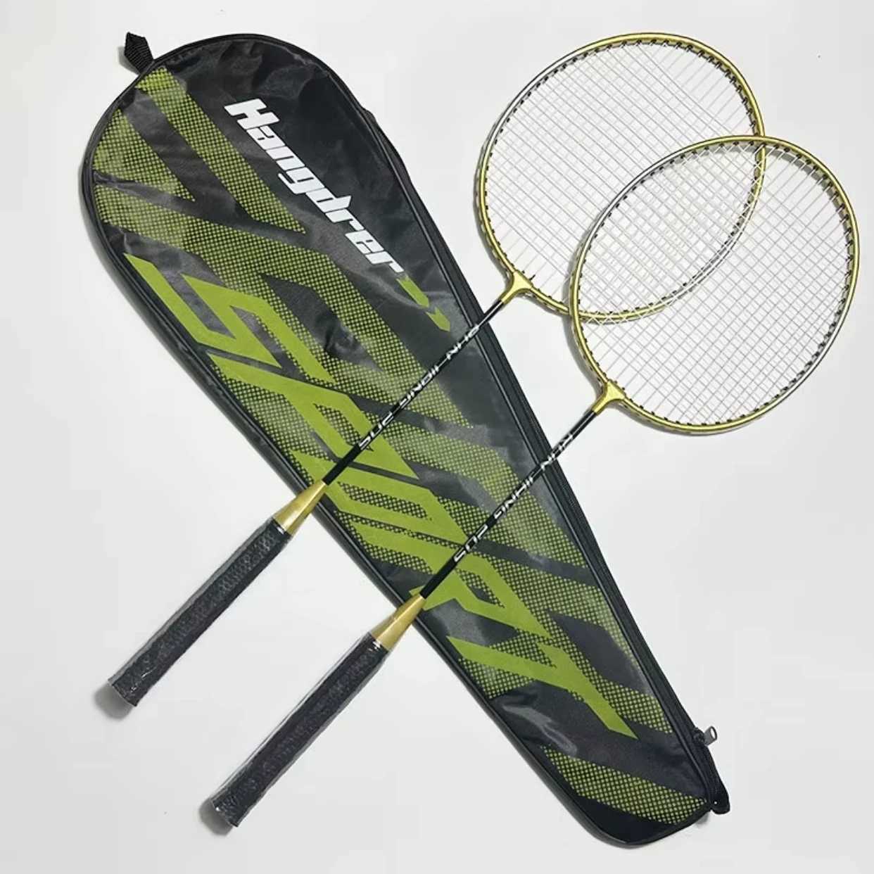 Original by Beginner Badminton Set 2-piece Professional Training Durable Leisure Sports RacketW241221