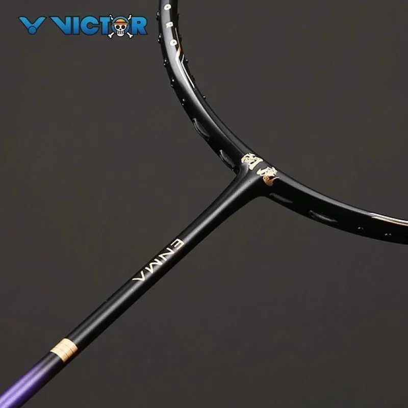 Victor One Piece and Enma/Wado Ichimonji/Fourth Generation Guiteru attacking badminton racketW241221