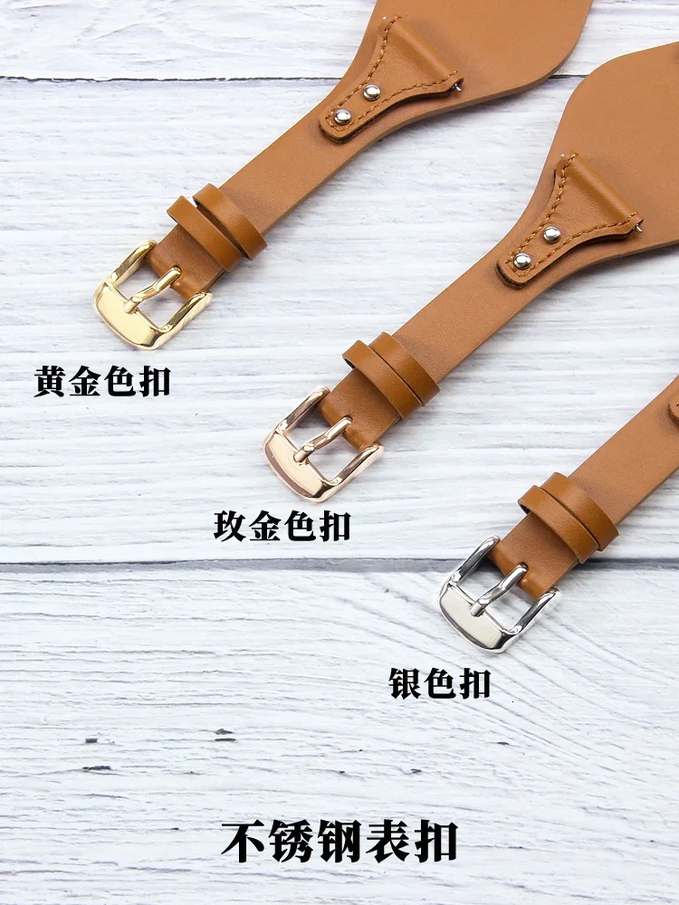 Genuine Leather Watch Band for Es4114 Es4113 Es3625 Es3616 Female Waterproof Sweat-Proof Soft Comfortable Watch Strap18mm 241220