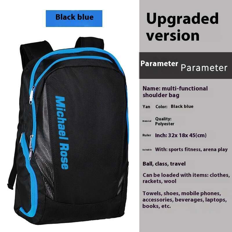 Badminton Backpack, Men's And Women's New Multifunctional Badminton 2-3 Pack, Bag, Racket Cover Bag