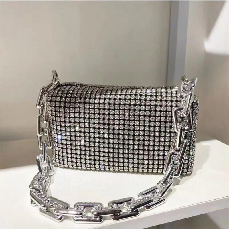 New Bucket Bag Flash Chain Ball Bag Designer Women s Mini Crossbody Bag Trendy Shoulder Bag bag