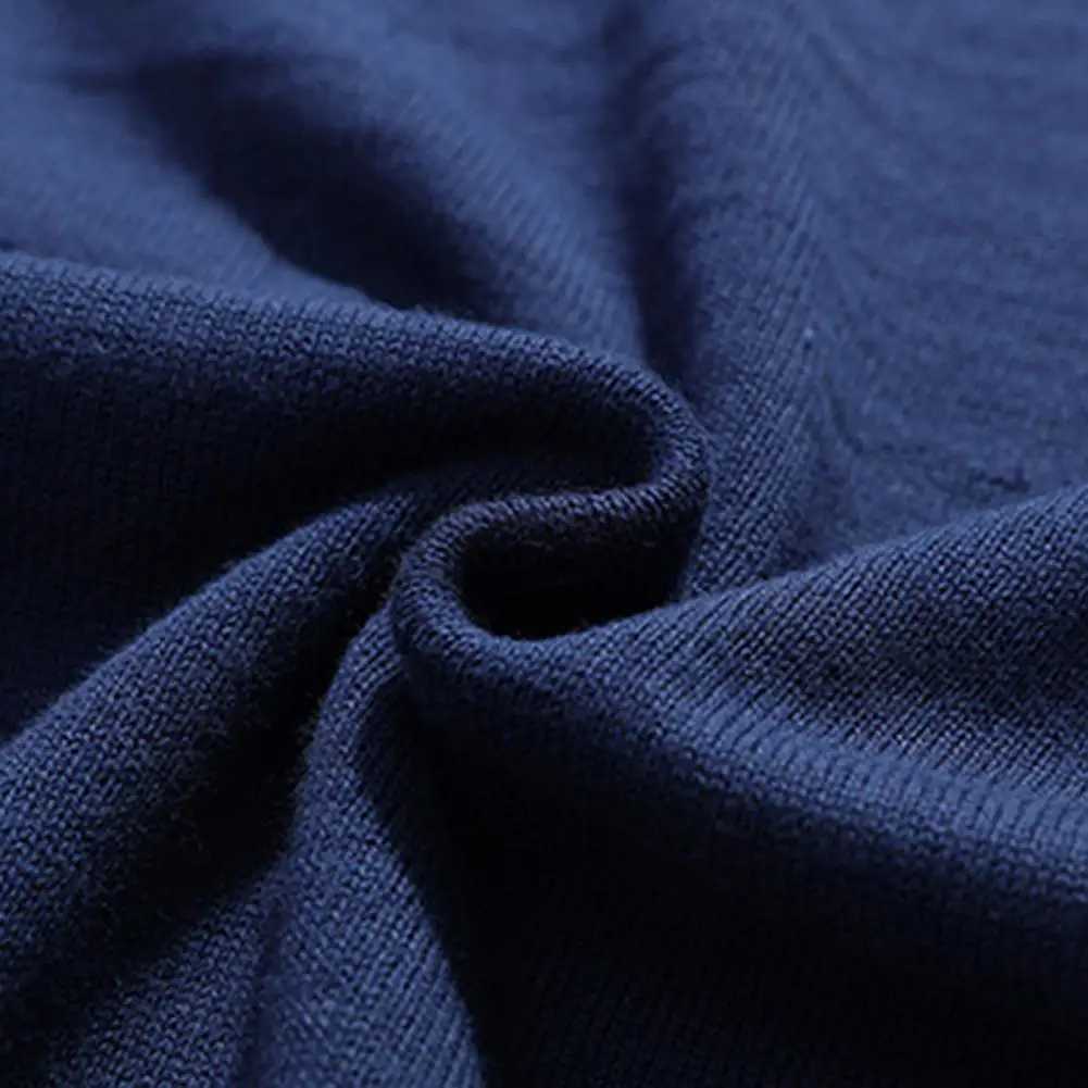 Mens Vest Sweater Solid Color V Neck Casual Pullover Knitted Anti-shrink Spring Sleeveless Vest Sweater for Daily WearXJ241221