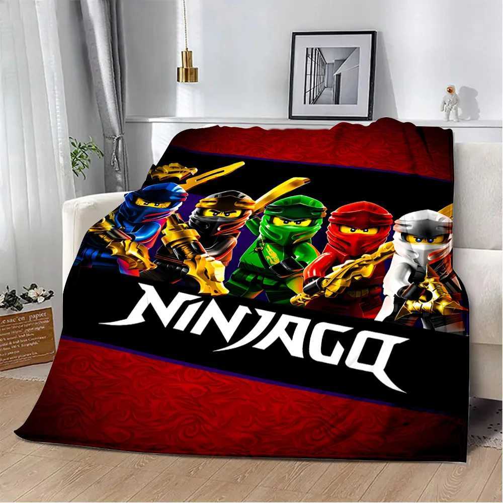 Cartoon Game 3d Printed Blanket Picnic Blankets Warm Blanket Soft and N-NINJAGOS Comfortable Blanket Home Travel Birthday GiftXJ241220