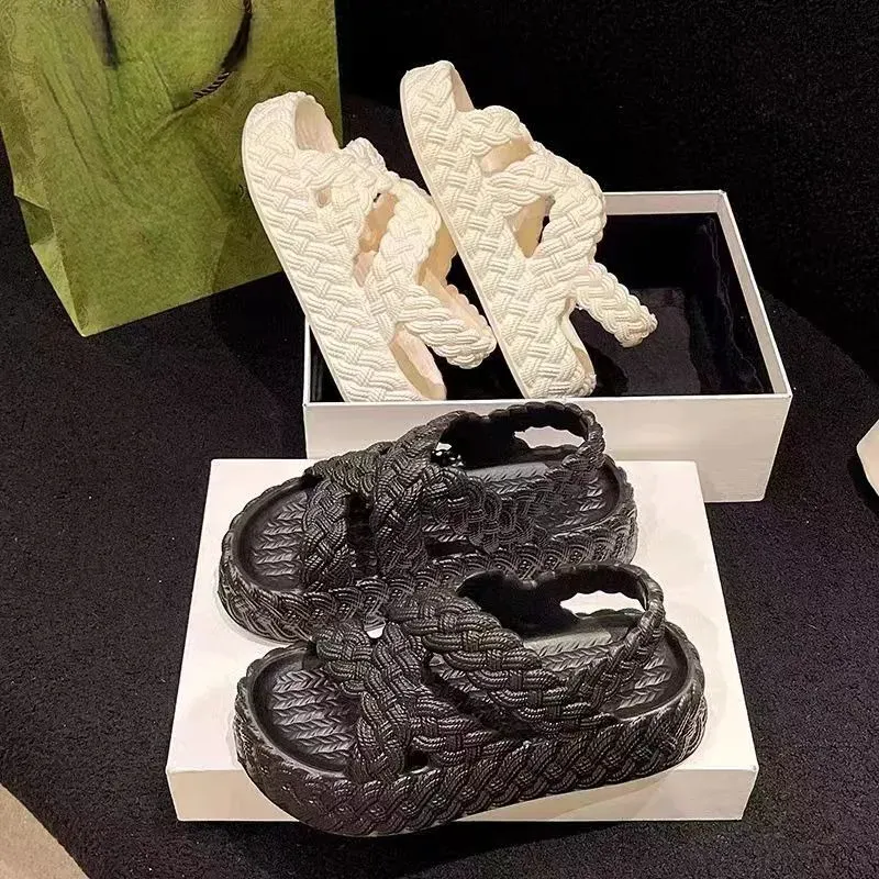 New Platform Sole Hollow Open Toe Women's Sandals Summer Fashion Casual Elegant and Comfortable Running Shoes zhanyishengli