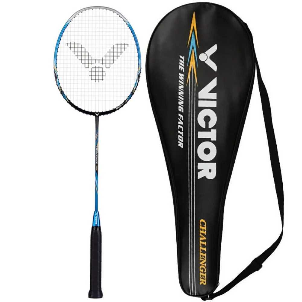 Victor Cha Challenger 9500 carbon fiber badminton racket attacking 6.8mm shaft string racketW241221