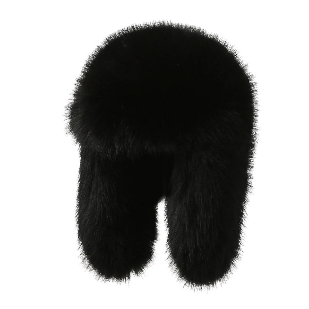 Winter Warm Lei Feng Hat Womens Artificial Fur Outdoor Thick Catcher Earrings Ski Hat Beanies Pullover Hat Mens 241220
