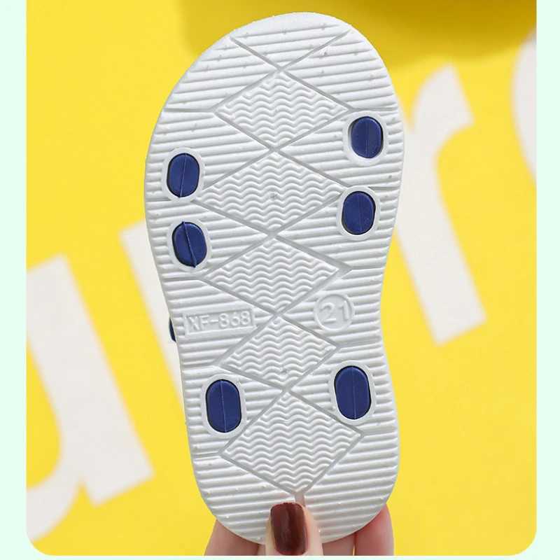 Sneakers Summer Baby Sandals Fashion Baby Boy Sandals Soft Sole Non-slip Boys Girls Sandals Toddler Shoes for Beach 2-10 Years H241221