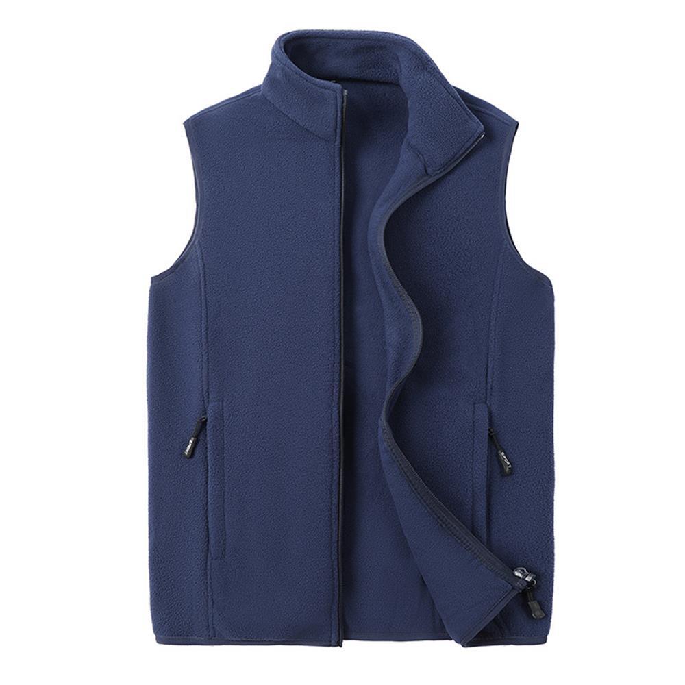 Autumn Fashion Plus Size Male Waistcoat Fleece Men's Lamb Cashmere Warm Sleeveless Coat Men Brand Clothing Winter Vest