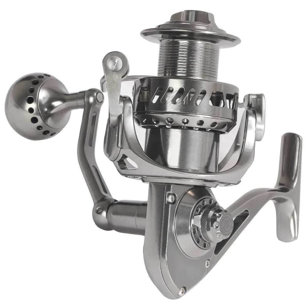 Baitcasting Reels CNC Machined Full Metal Spinning Fishing Reel Strong Drag Freshwater Saltwater Big Game Fishing 3000 to 6000 Long Casting S2412195