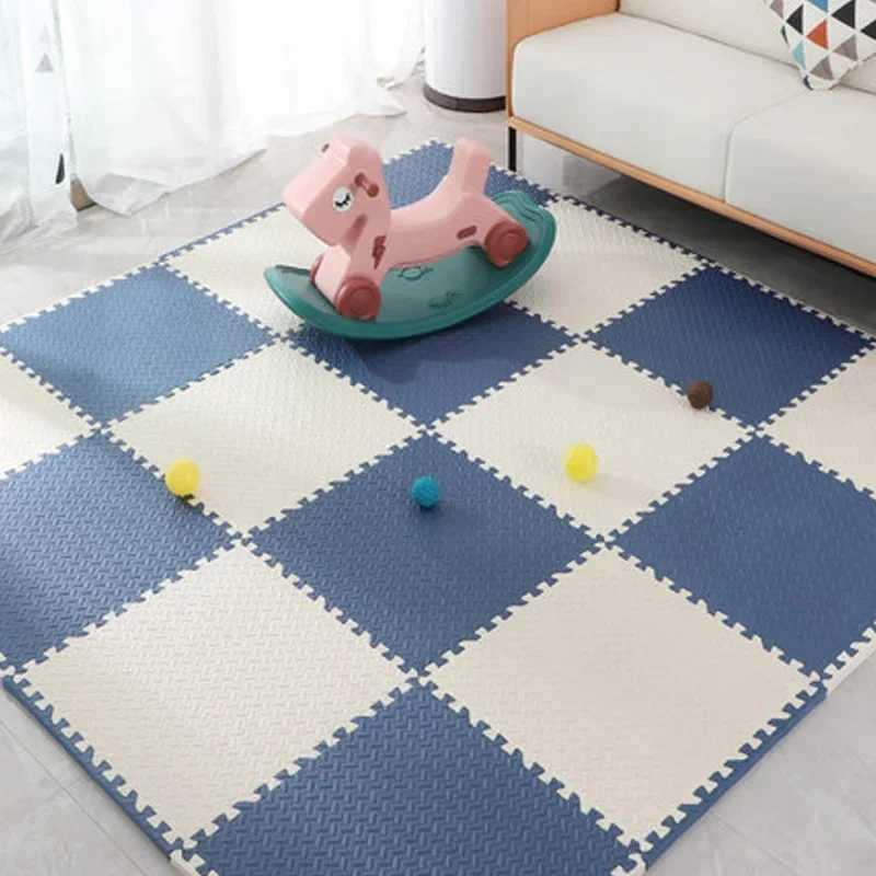 4-20Pcs foam baby game mat puzzle mat childrens interlocking sports tile carpet floor tile toy anti-skid carpet soft carpet 30 * 1cm W241221