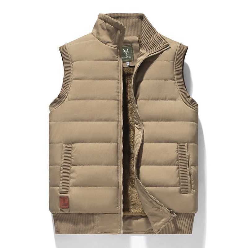 Mens Plus Size Clothing Winter Jackets Sleeveless Waterproof Coat Fashion Large Size 8xl Male Warm Waistcoat Fleece Vest MenXJ241221
