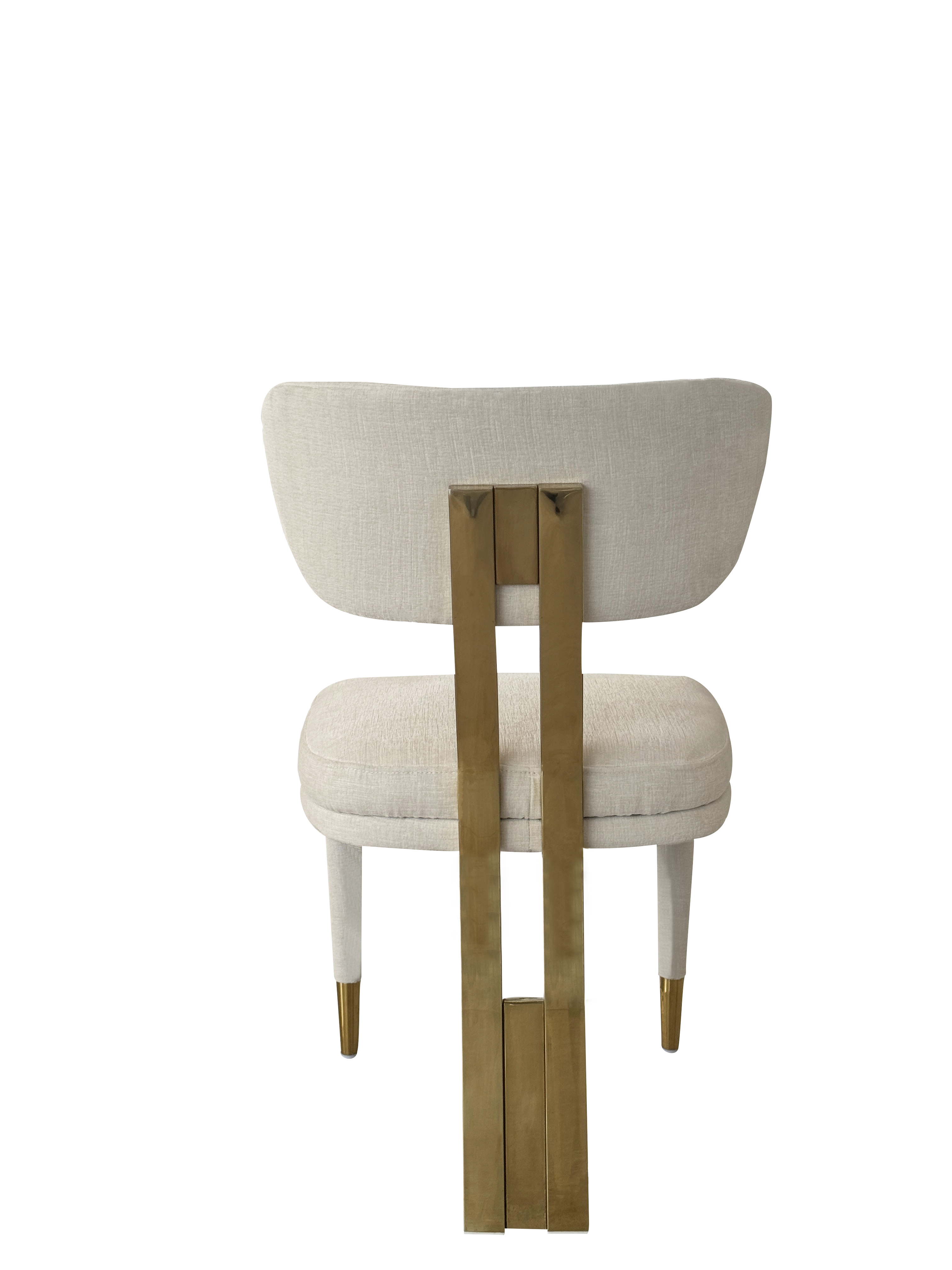 Atelier Dining chair - Beige and Gold