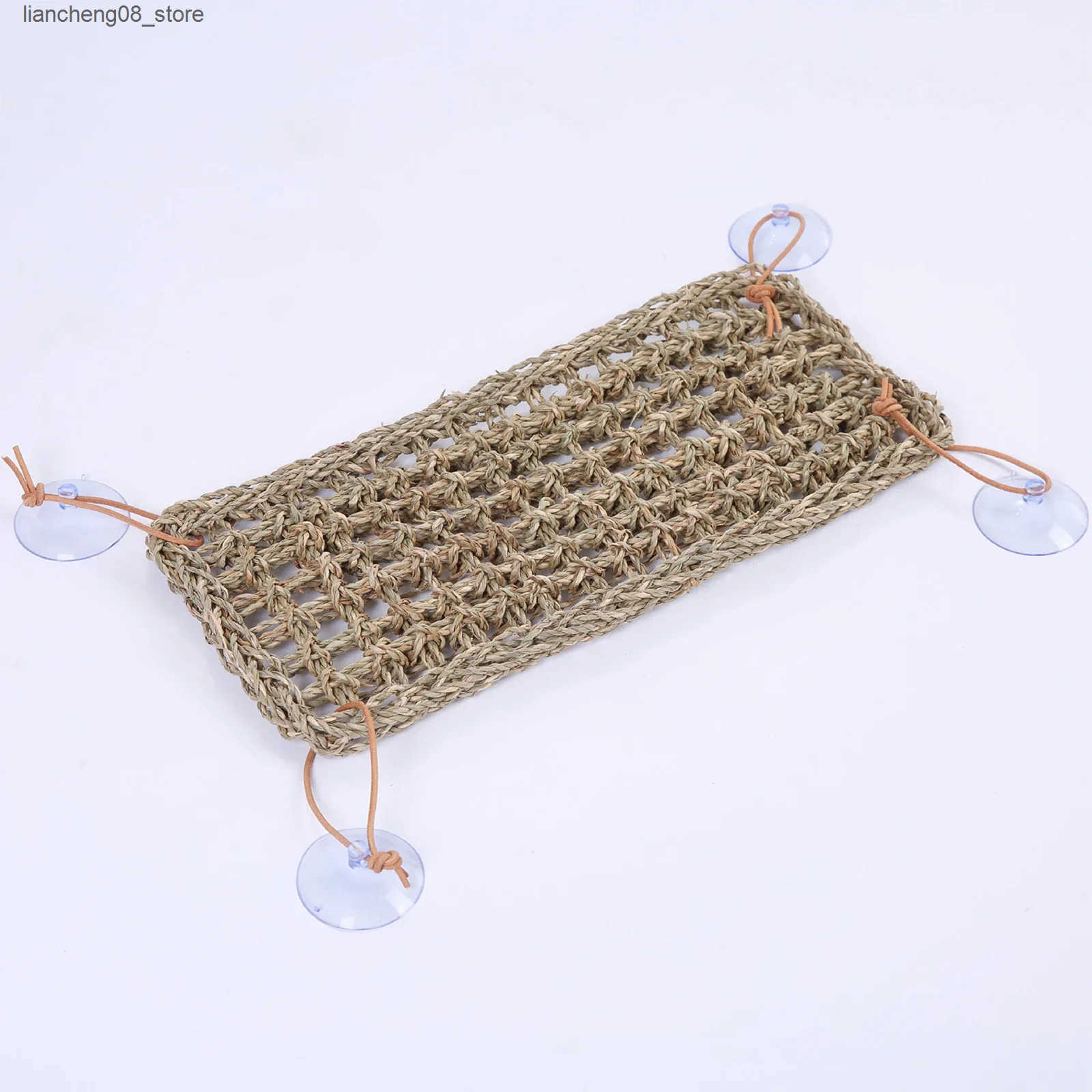 Other Pet Supplies Bearded Dragon Hammock Reptile Lounger for Chameleon Lizards Gecko Snakes Lguana Reptiles Geckos Grass Cushion Pet Bed Swing L24091