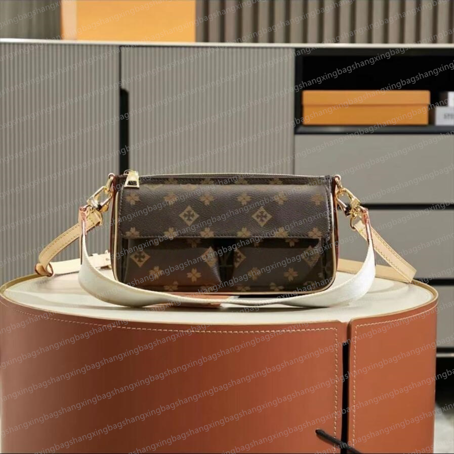 designer bag tote bag Genuine leather design shoulder cross body package clutch handbag luxury brand messenger packages M46999