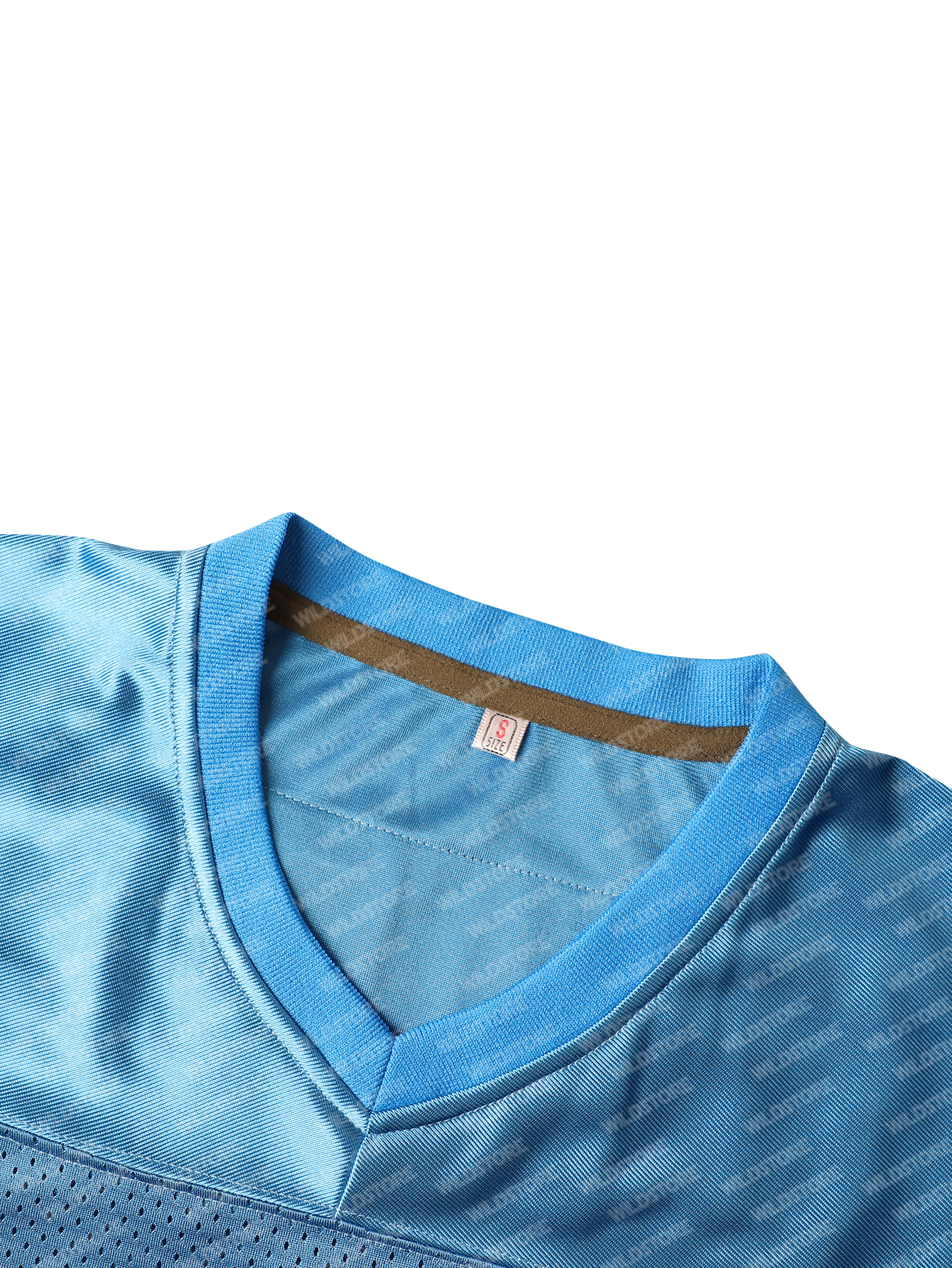 Moons 1 Blue Mens Football Jerseys All Stiched T-shirt for Sports Fans Short Sleeve Polyester T-Shirt, Loose Fit Athletic Tops for Outdoor and leisure