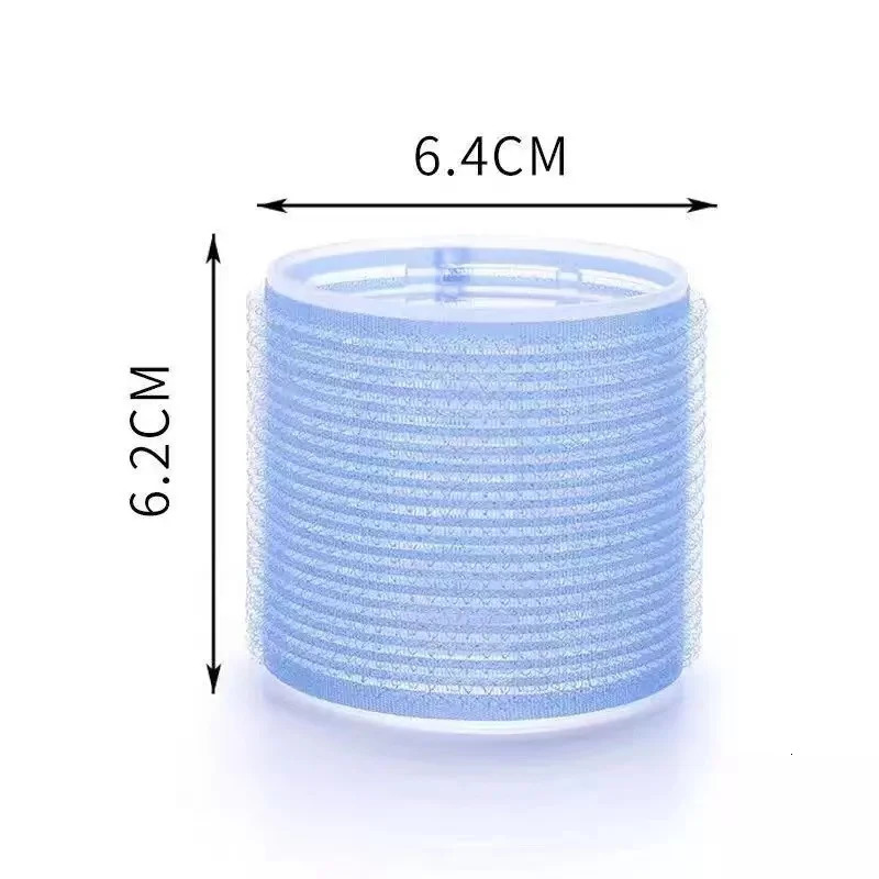 6Pcs/lot Multiple sizes Hairdressing Home Use DIY Magic Large Self-Adhesive Hair Rollers Styling Roller Roll Curler Beauty Tool 241220