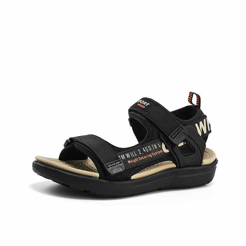 Sneakers Childrens sandals girls summer beach sandals new anti slip bottom breathable boys outdoor sandals lightweight childrens shoes H241221