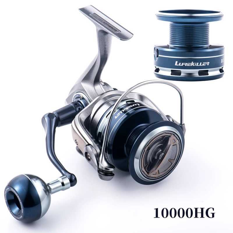 Baitcasting Reels JAPAN MADE LUREKILLER POWER METAL SPINNING JIGGING REEL ROCKMAN SW4000XG-10000HG SALTWATER FISHING REEL OCEAN SPIN BOAT REEL S241219