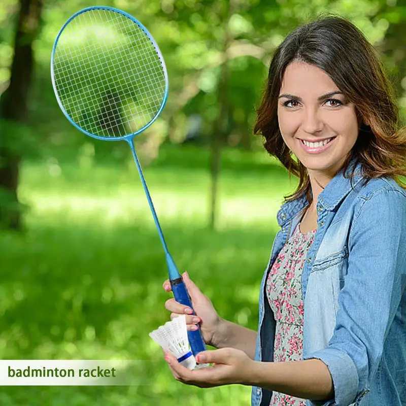 Sweat absorbing badminton racket with soft and comfortable handle suitable for sports enthusiastsW241221