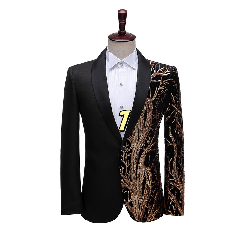 k1016 Autumn new men's suits, fashionable solid color small suits, men's jackets