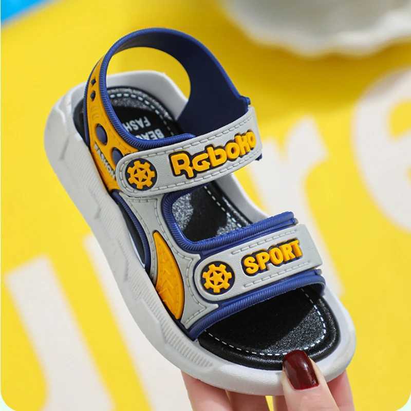 Sneakers Summer Baby Sandals Fashion Baby Boy Sandals Soft Sole Non-slip Boys Girls Sandals Toddler Shoes for Beach 2-10 Years H241221
