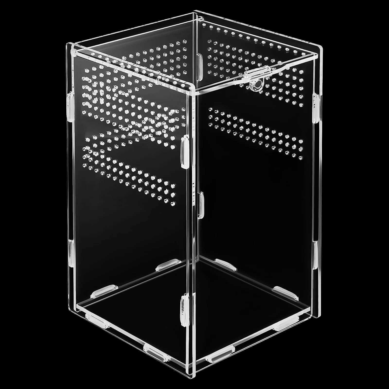 Other Pet lizard tank reptile shell patio stick insect glass L240910