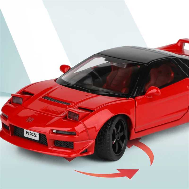 1 32 Honda Acura NSX NA1 alloy sports car model die-casting and toy car metal racing car model simulation sound light childrens giftXJ250407