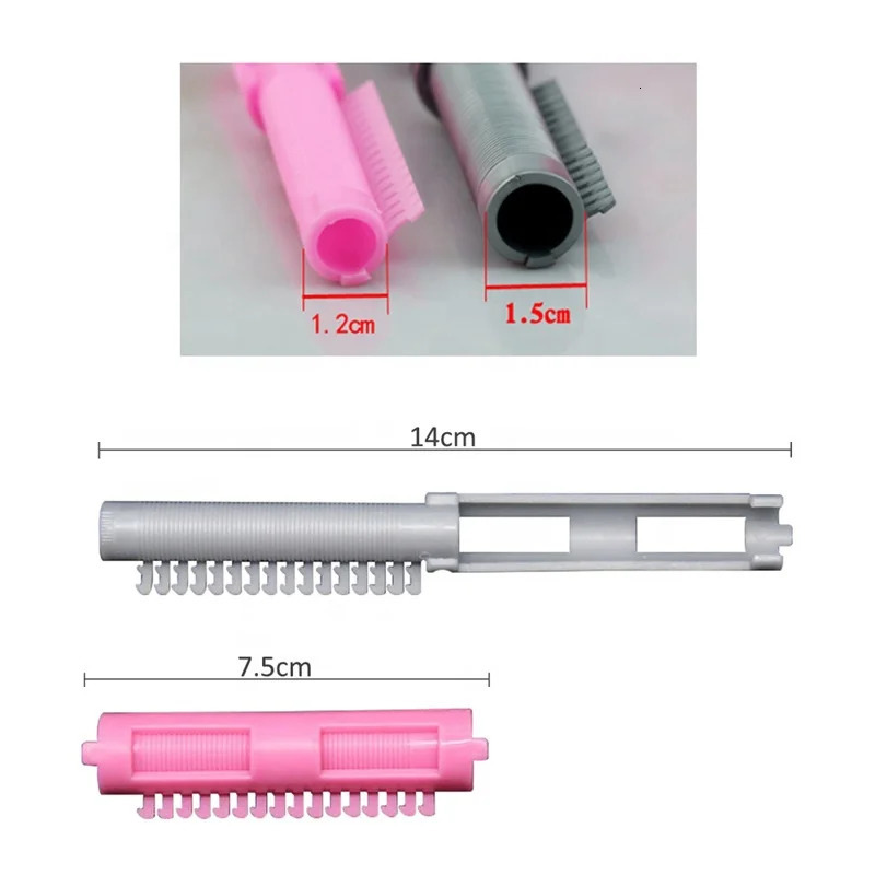 25pcs/Box Eco-friendly Plastic Fluffy Hair Curling Roller Wave Hair Perm Rods For Hair Root Salon Styling Accessories 241220