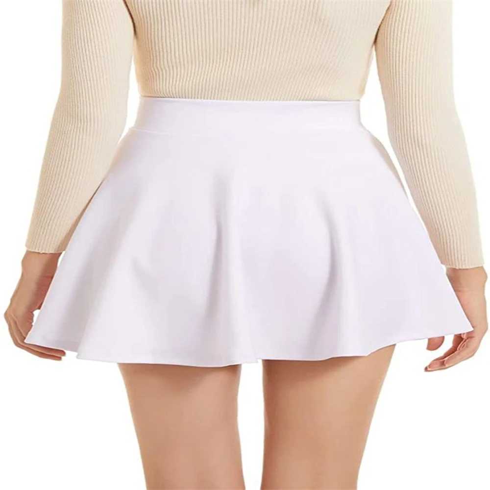 Summer Womens style Sexy pleated skirt Mini skirt Womens Fashion A-line vintage high-waisted skirtXJ241221