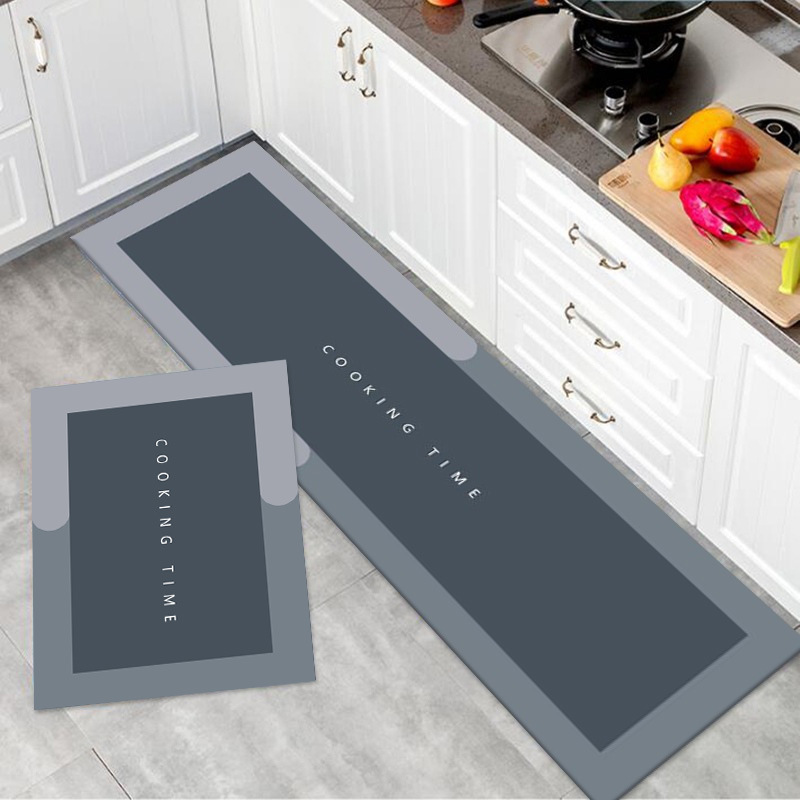 Diatom Mud Absorbent Pad, Long Strip Bathroom Anti Slip Floor Mat, Soft Entry Pad, Erasable and Washable Door Mat