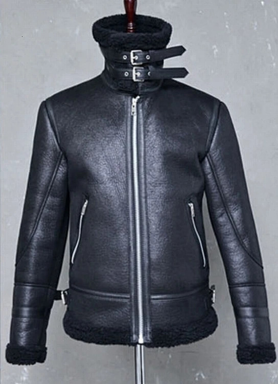 Mens Leather Jacket Men Thickening With Velvet Leather Coat Men Winter Coats Outerwear Fashion Warm Motorcycle Jackets 241216