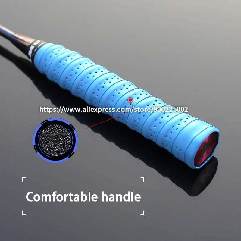 Ultralight 5U T700 carbon fiber support badminton racket with string bag professional racket sports power padW241221