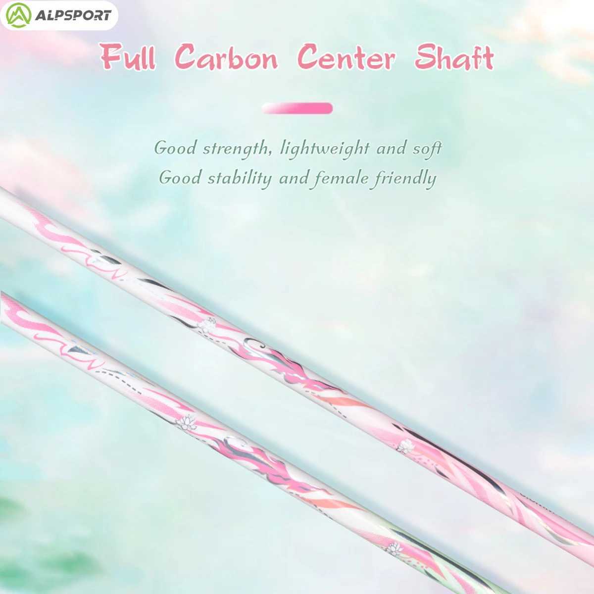 ALP HH Pro 4U Badminton Stand Ultra Light Offensive Type 85g New Original Design Professional Carbon Fiber Stand MAX30LBS 3kgW241221