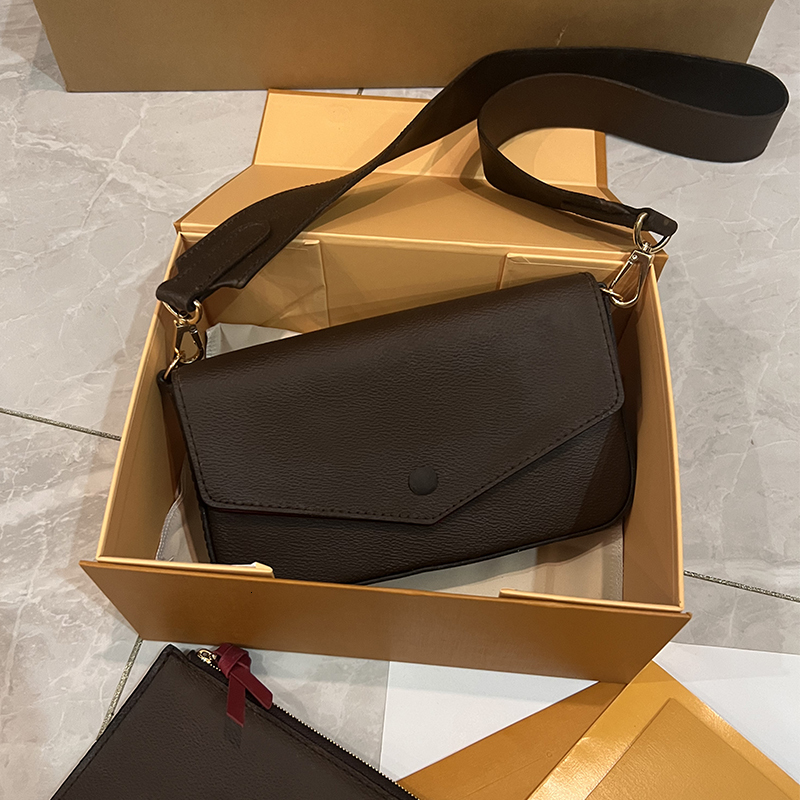Fashion Designer Single Crossbody Women's Small Square Zero Wallet, Mobile Phone Bag, Wide Shoulder Strap Bag