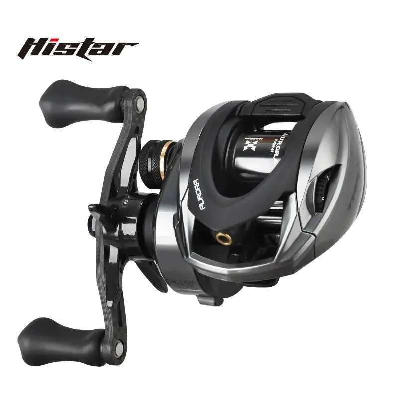 Baitcasting Reels Histar Aurora AIR BFS Bait Finesse System Light Lure AT7 Aluminum Spool 115G UL 3D Dynamic Magnetic Braking Baitcasting Reel S241219