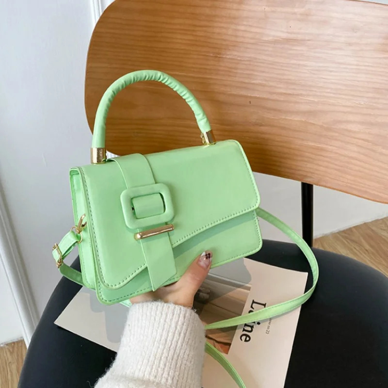 leisure New Korean Designer Cross body Multi functional Handbag Simple trend Fashion Shoulder Bag Texture Small Square Bag