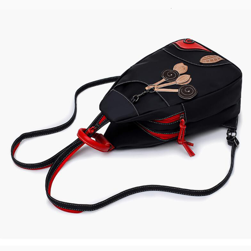 Fashion Women Backpack Waterproof Nylon Shoulder Leisure Travel Lage Outdoor Crossbody Student School Bag