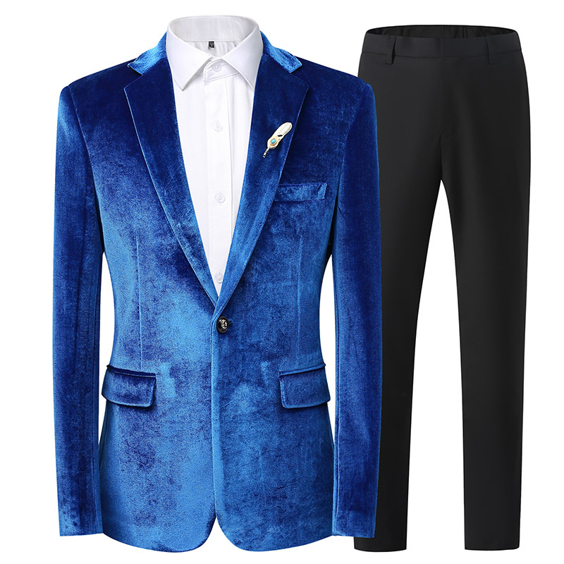 k976 Men's Formal Tuxedo Jacket - Professional Stage Performance Attire