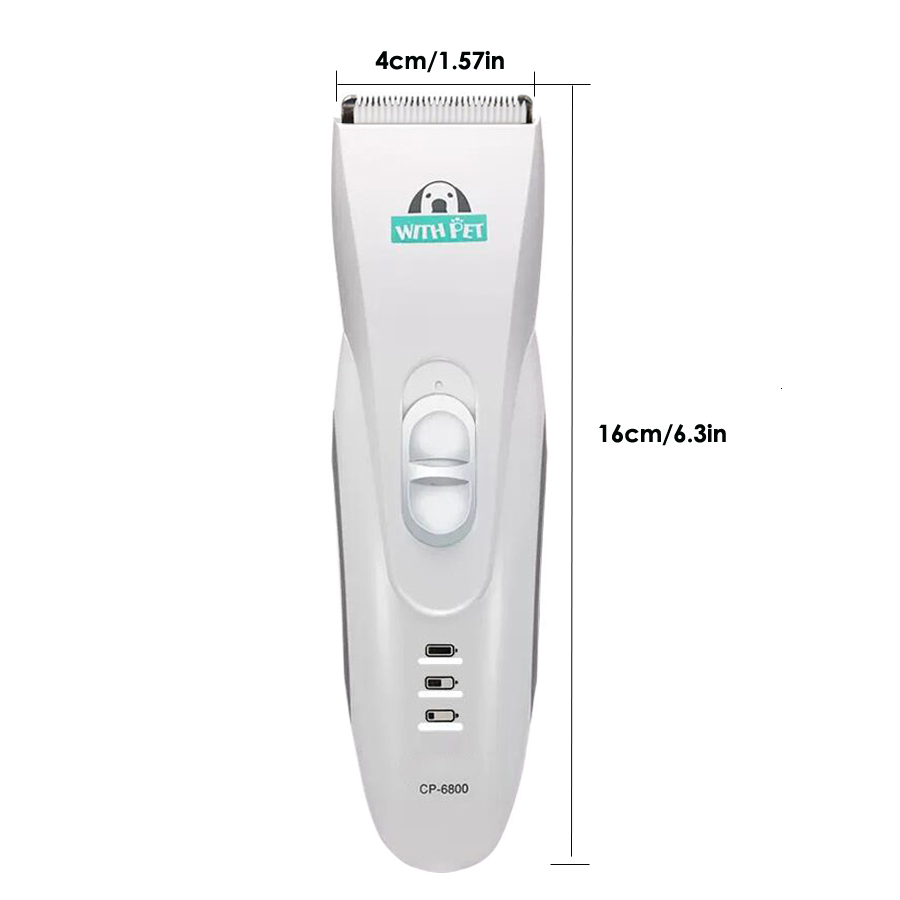 Cp6800 Dog Trimmer Professional Electric Pet Hair Clipper Rechargeable Shaver Cat Grooming Hine Styg Carved Cutter