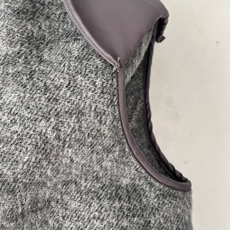Elegant Women's Wool Overcoat for Winter - Belted Design & Oversized Fit