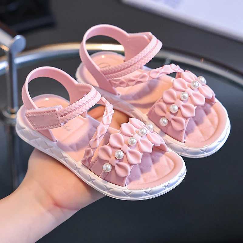 Sneakers Trendy Cute Solid Color Open Toe sandals are suitable for girls breathable lightweight and durable sandals suitable for all seasons H241221