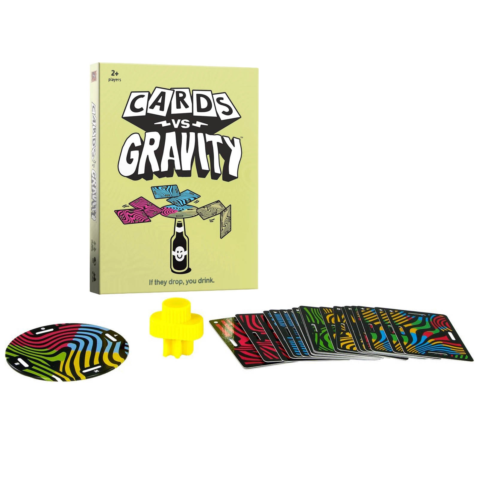 Anti-Gravity Card Balance Travel Game A Fun Card Stacking Game Perfect For Vacations And Camping 2-4 Players